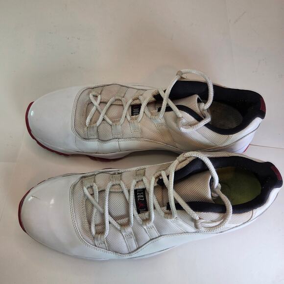 Nike Air Jordan 11 Retro Low Cherry 2012 White Red Size 13 528895-101 main image 10